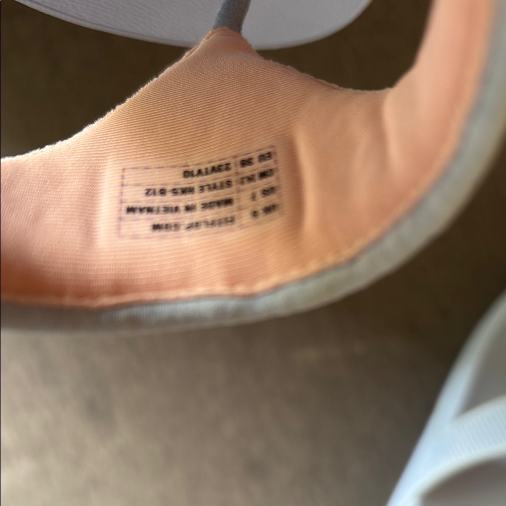 FitFlop Soft Baby Blue Slide Sandals - Picture 6 of 13